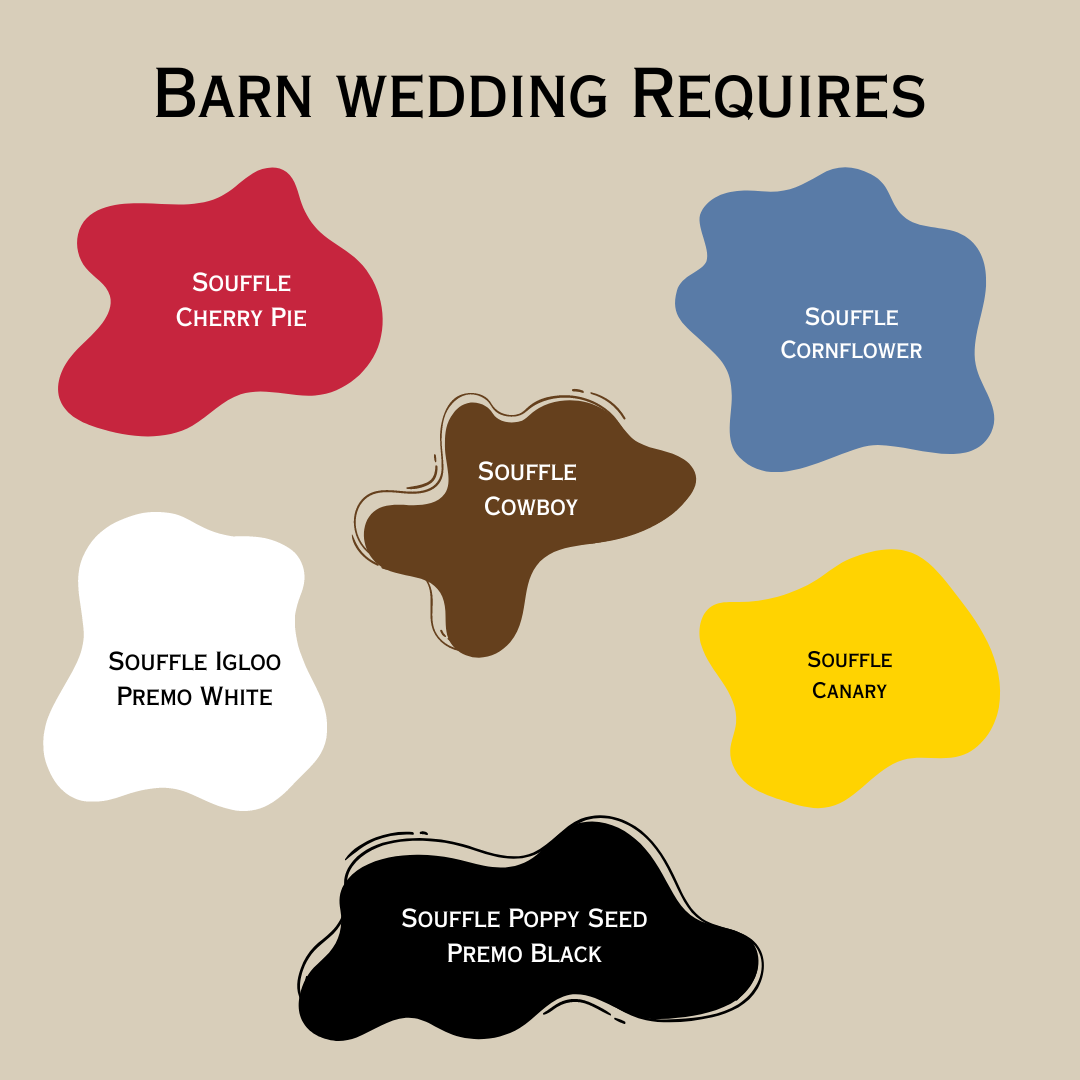 Barn Wedding Palette Polymer Clay Color Mixing Tutorial