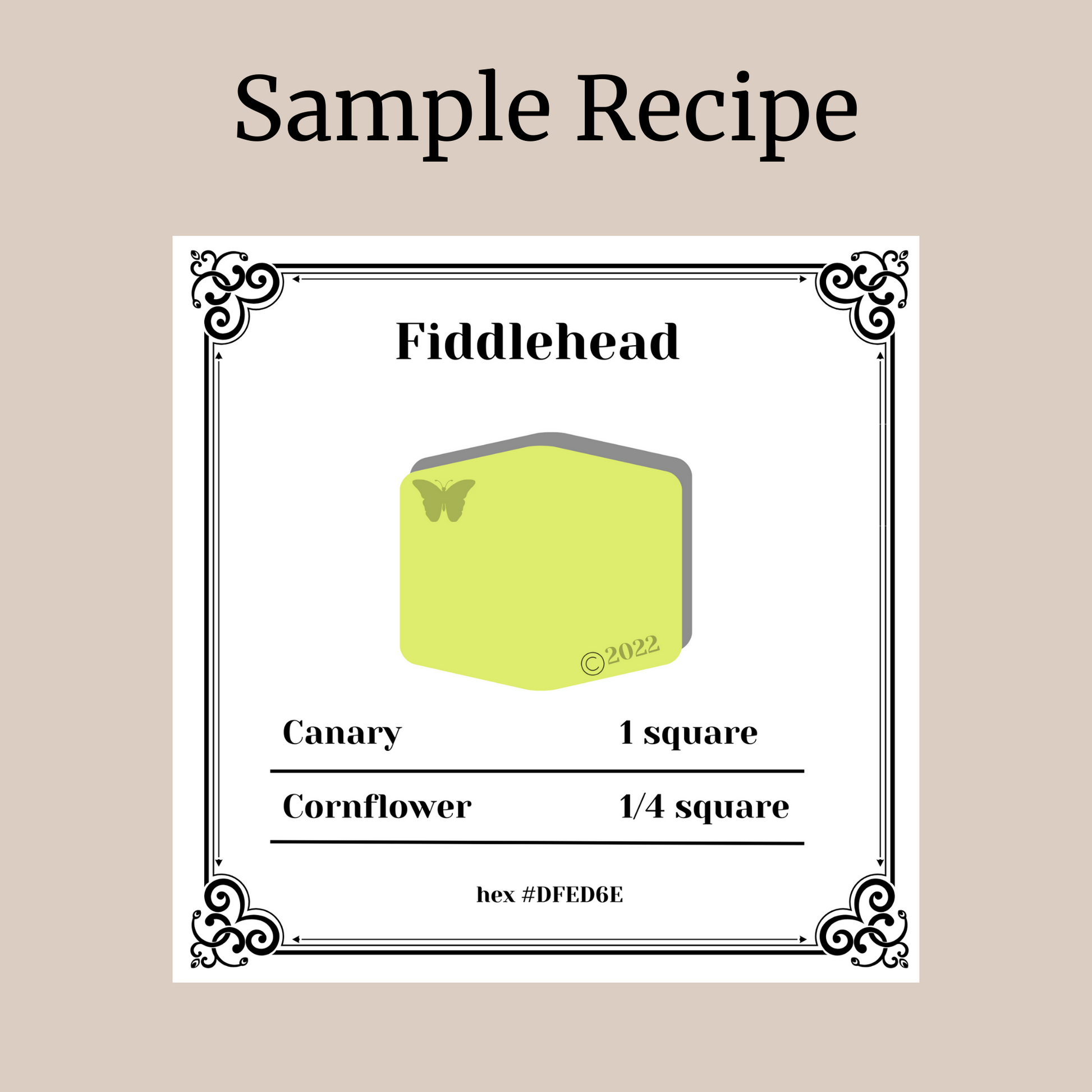 Coffee Break sample Fiddlehead recipe